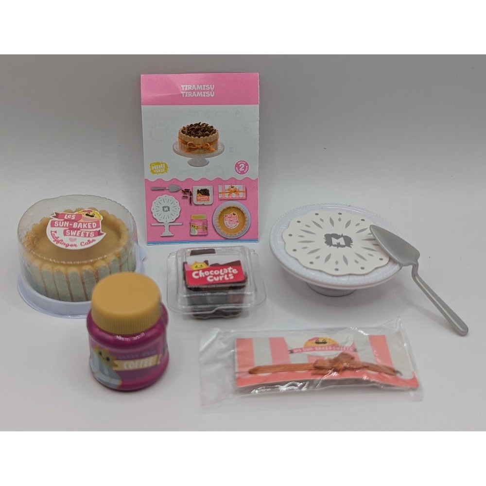 Miniverse Make It Mini Diner Series 2 ** TIRAMISU ** New OPEN